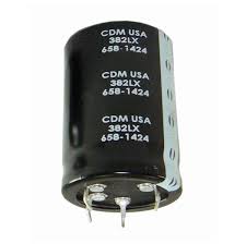 CAPACITOR 63VDC 1520,30899, 2BORES 2200MF 382LX223M063N082